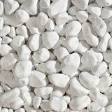 Okrasné valounky Bianco Carrara 25 - 40 mm 25 kg